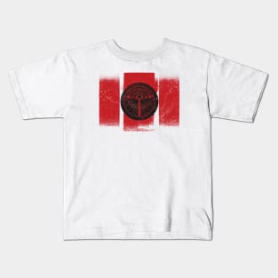 Samurai Family Crests - Uesugi Kids T-Shirt